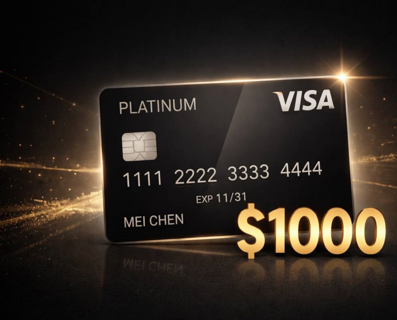$1000 Card